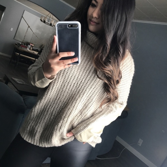 Morning Light Taupe Knit Sweater - Picture 4 of 4