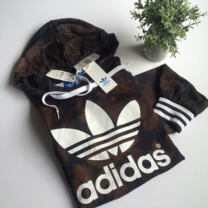 Adidas Leaf Camo Hoodie BNWT