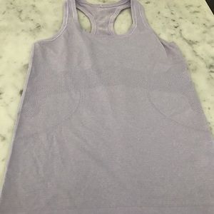 Lululemon racer back tank size 6