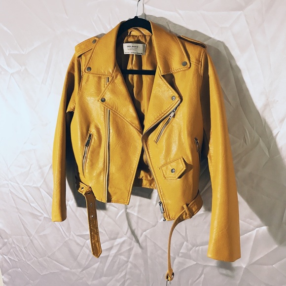 Zara leather jacket