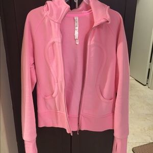 Lululemon Scuba Jacket in Pink!