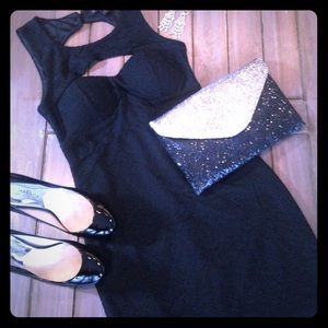 NWOT Black Cocktail Dress Size Small