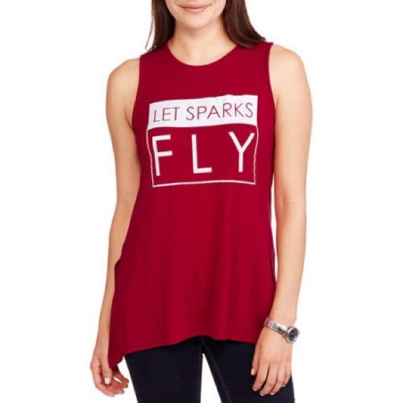 Tops - Let sparks fly tank top