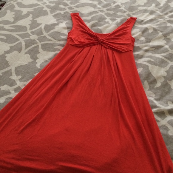 Orange/red dress