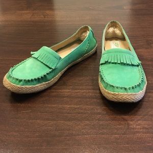 UGG Marrah Loafer flat Mint Tea size 8