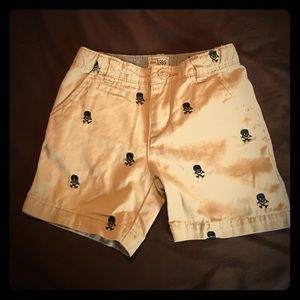 Skull and crossbones Baby Shorts