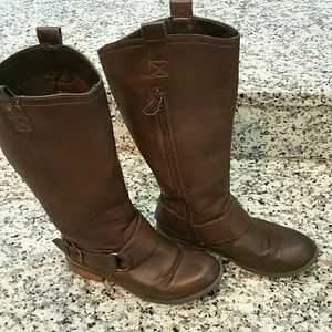 Candies women's brown boots