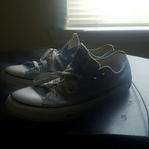 Baby blue chucks