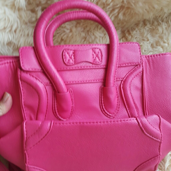 Sale Pink smile bag mini cross body purse - Picture 2 of 4