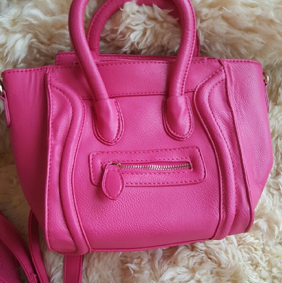 Sale Pink smile bag mini cross body purse - Picture 4 of 4