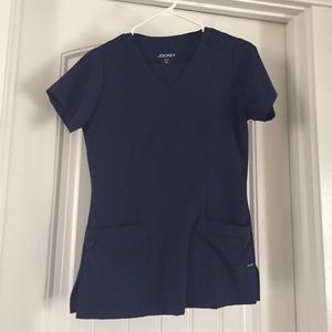 Jockey navy scrubs/ top and bottoms