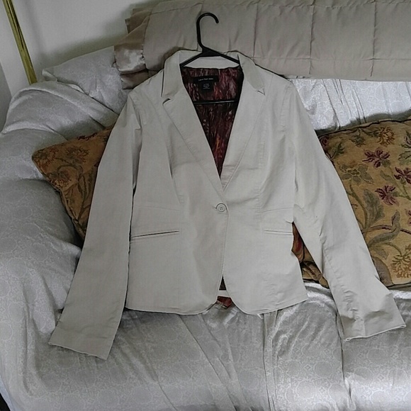 Calvin Klein women's XL tan corduroy blazer
