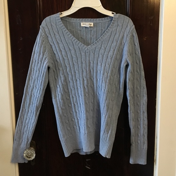 Baby blue winter sweater