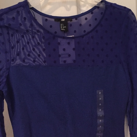 H&M Blue Top - Picture 2 of 3
