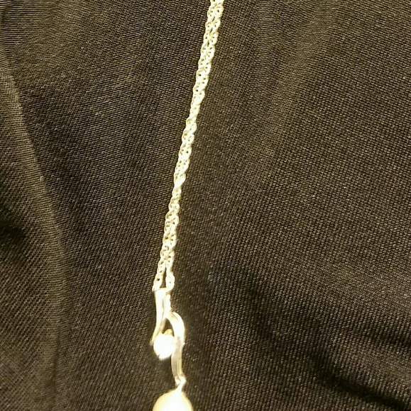 Pearl dangle necklace - Picture 4 of 4