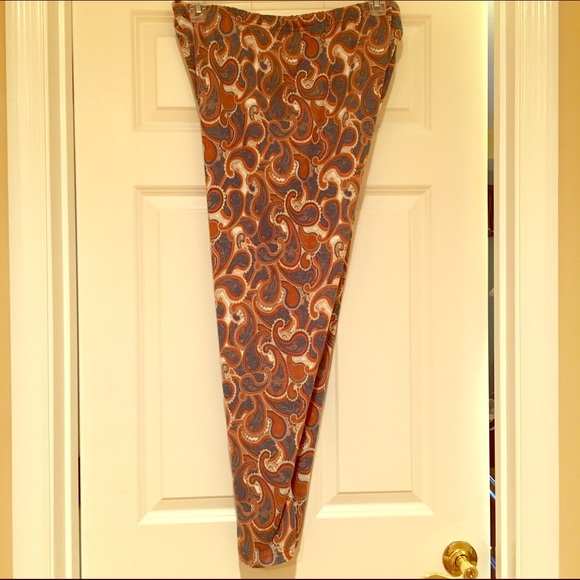 Ashley Stewart Pants - Paisley Leggings