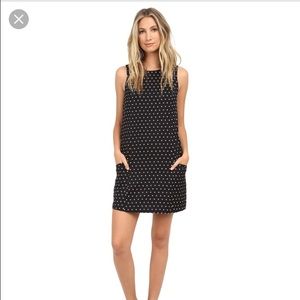 BB DAKOTA. Poka dot shift dress. Like new. Size S