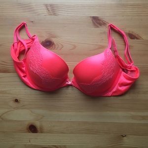 Neon salmon 34C VS bra
