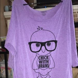 Chick w Brains Shirt