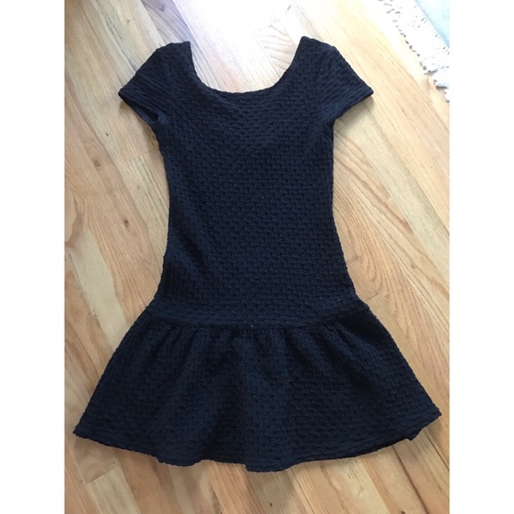 H&M black size 4 dress