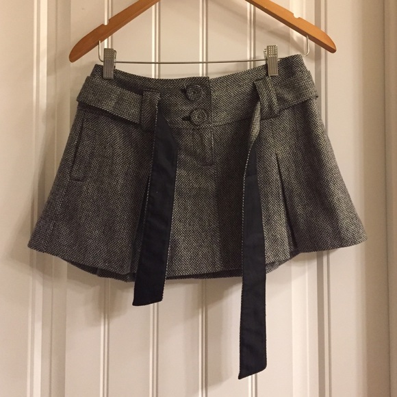 American Eagle wool mini skirt