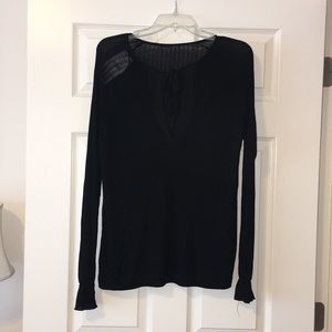 Zara Tops - Black Zara top NEW WITH TAGS NEVER WORN Zara Tops - Black Zara top NEW WITH TAGS NEVER WORN