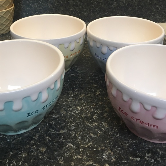 Large ice cream bowls