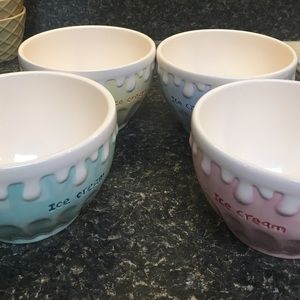 Large ice cream bowls