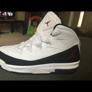 Kids girls size 5 Jordan's. Only wore once