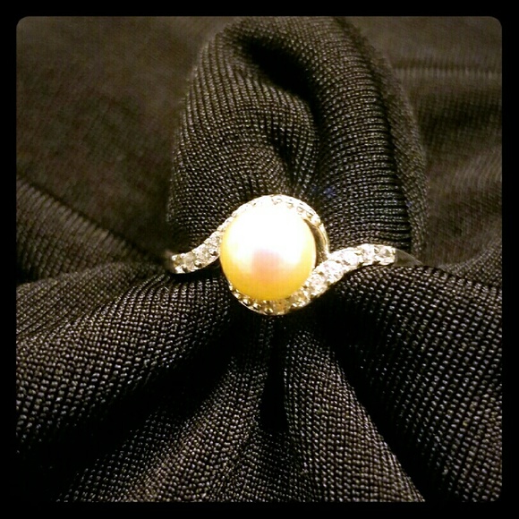 Pearl swirl ring - Picture 1 of 2