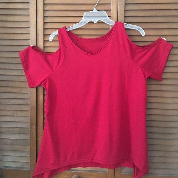 Red Blouse never worn.
