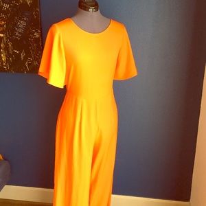 Orange jumpsuit from Nasty Gal