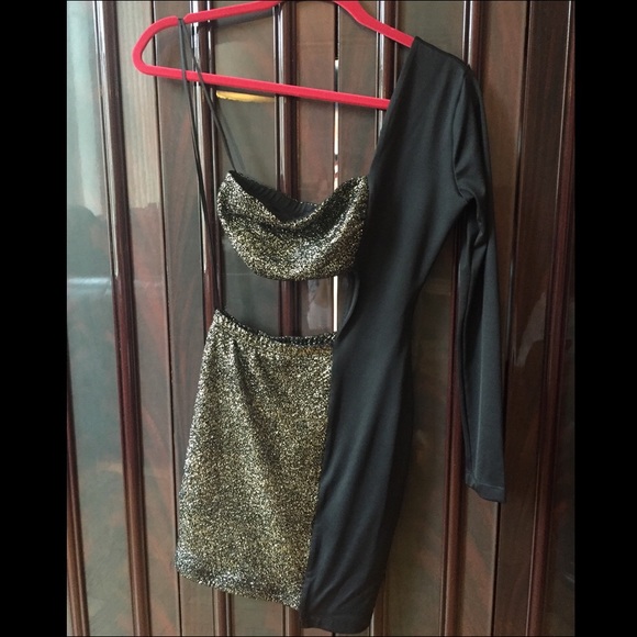 Geebin Flores mini party dress - Picture 2 of 4