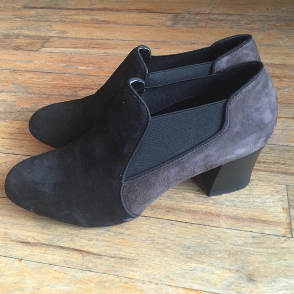 Low cut ankle boots with heel