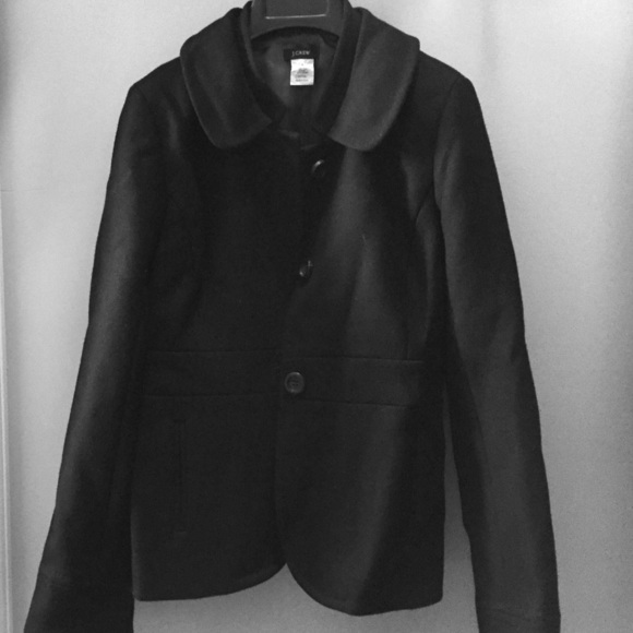 J. Crew black wool blazer