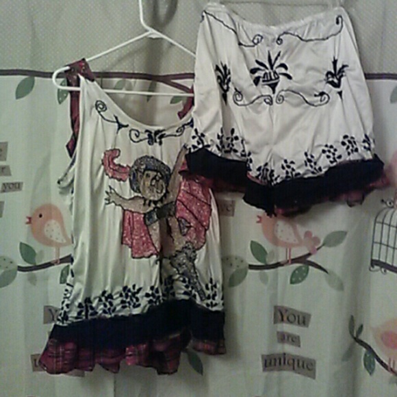 Cute puss and boots pajamas