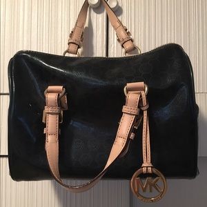 Michael Kors Patent Leather Medium Satchel