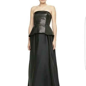 PRICE DROP NWT Carmen Marc Valvo leather bustier