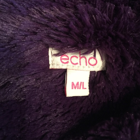 Faux Fur Purple Jacket - Picture 4 of 4