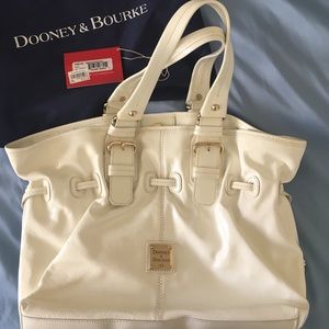 Dooney and Bourke white medium Chiara bag