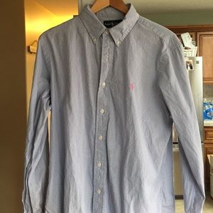Ralph Lauren Size 16.5 34/35 Dress Shirt