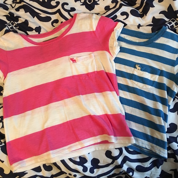 Abercrombie Striped T shirts