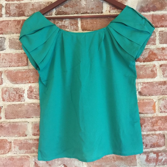 Naked Zebra green blouse