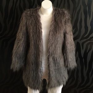 Ladakh Faux Fur Coat