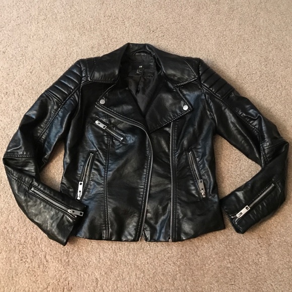 H&M Vegan Leather Jacket