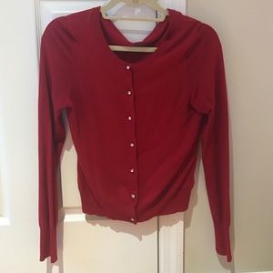 Express Red Cardigan