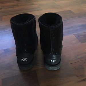 Sequin UGG boots