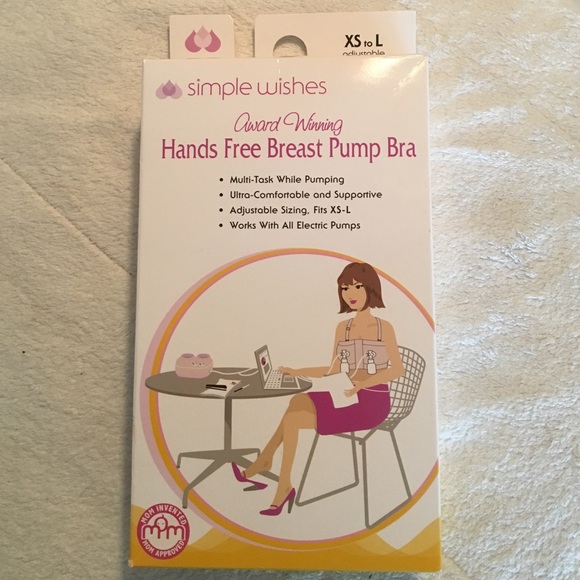 Simple Wishes hands free pumping bra
