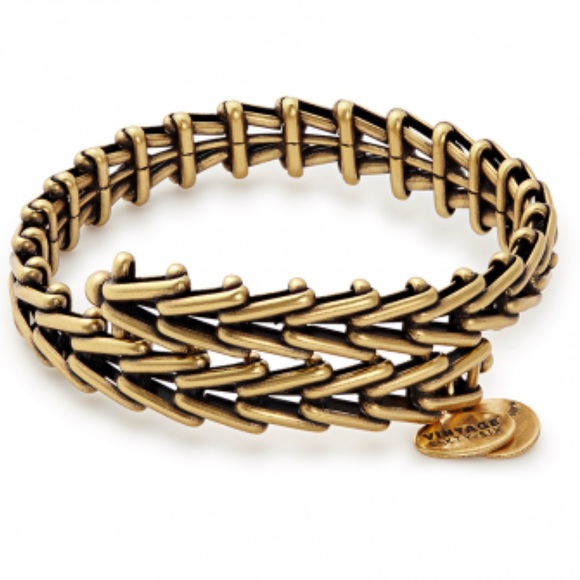 Alex and Ani Gold Gypsy 66 Wrap Bracelet!