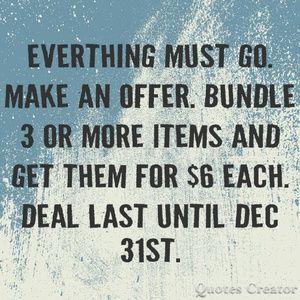 Everything Must Go!